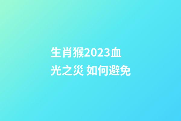 生肖猴2023血光之災 如何避免